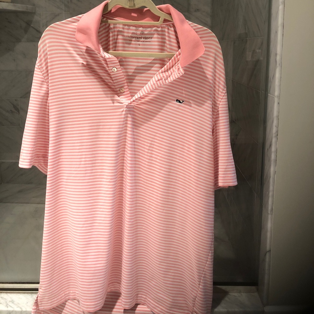 Men’s Vineyard Vines Golf Shirt Size Large